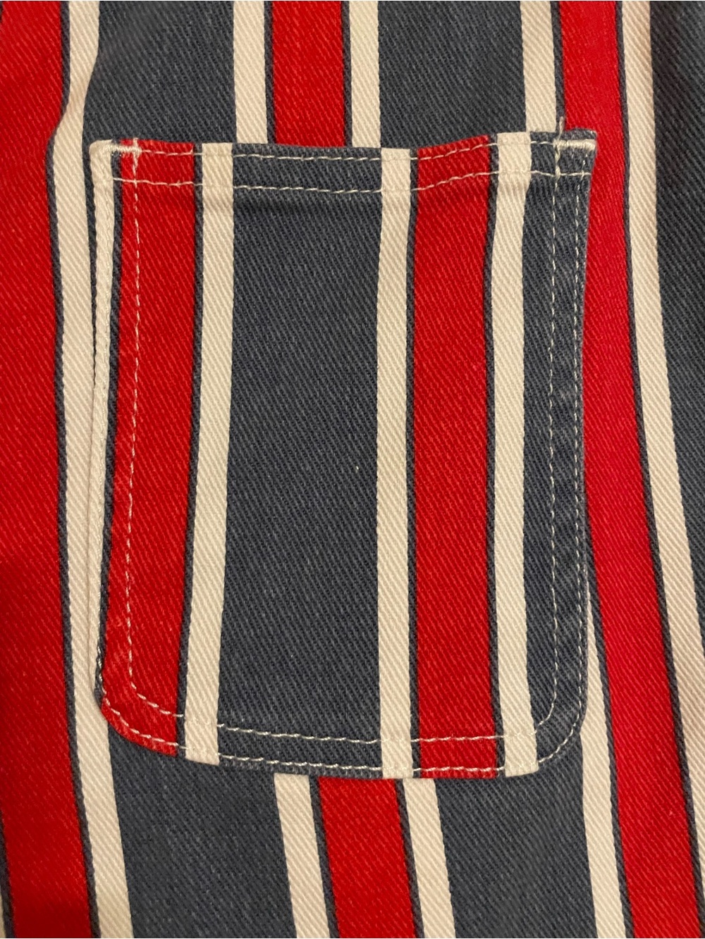 Wrangler Americana High Rise Fierce Stripes Jeans Size 6 - Picture 5 of 10